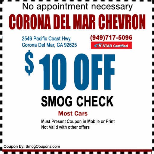 Smog Check Coupon